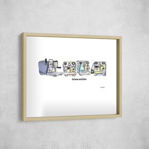 Alchemy Machines, Gallery Border style, large format