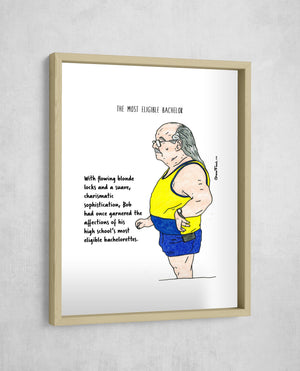 The Most Eligible Bachelor, Gallery Border style, large format