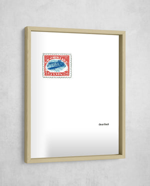 Celebrate Your Mistakes, Gallery Border style, large format — Stamp Only