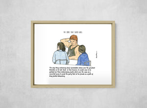 The Curse That Saved Greg, Full Print style, large format