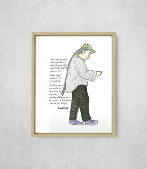 Gary and the Forgotten Effort, Full Print style, large format