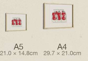 The Golden Ticket Cola, both sizes, true relative scale