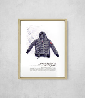 The Time Traveller's Flying Jacket, Full Print style, large format