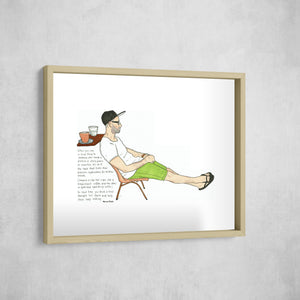 The Maker's Refill, Gallery Border style, large format