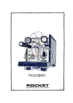 Mozzafiato artwork on its own, unframed