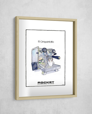 R Cinquantotto, Gallery Border style, large format