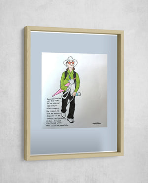 The Secret Life of Esmeralda, Gallery Border style, large format