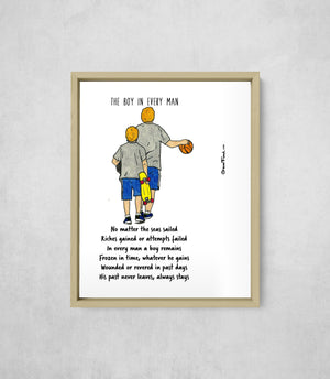 The Boy in Every Man, Full Print style, large format