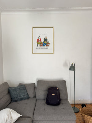 ‘The Cohort’ and the Banking System in a real frame, on the wall