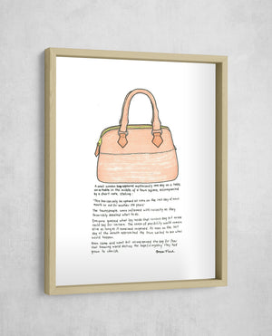 The Curiosity Bag, Gallery Border style, large format