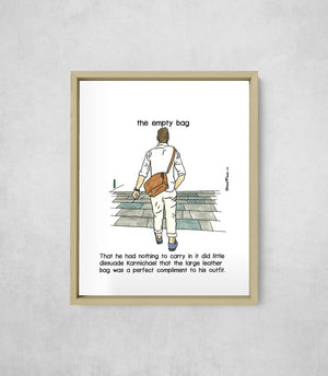 The Empty Bag, Full Print style, large format