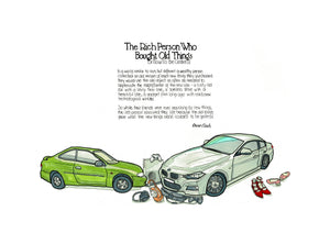 The Rich Person Who Bought Old Things (Or How To Be Grateful) artwork on its own, unframed