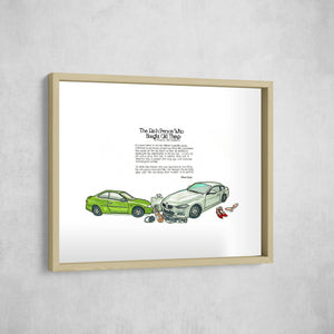 The Rich Person Who Bought Old Things (Or How To Be Grateful), Gallery Border style, large format