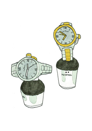 The Watches and the Great Apocalypse artwork on its own, unframed — No Tale