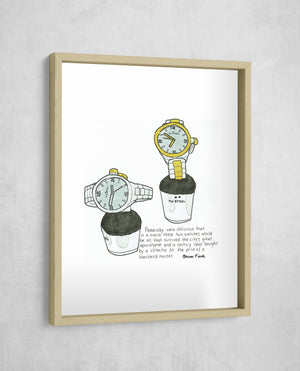 The Watches and the Great Apocalypse, Gallery Border style, large format