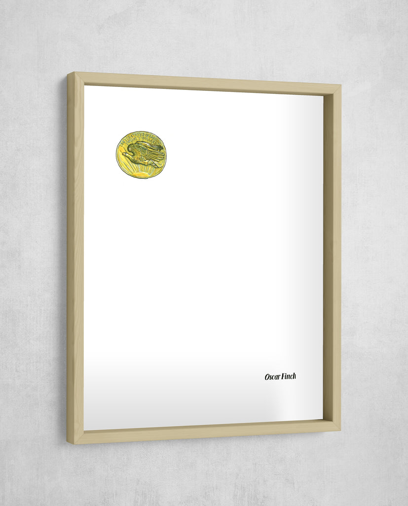 The 1933 Double Eagle, Gallery Border style, large format