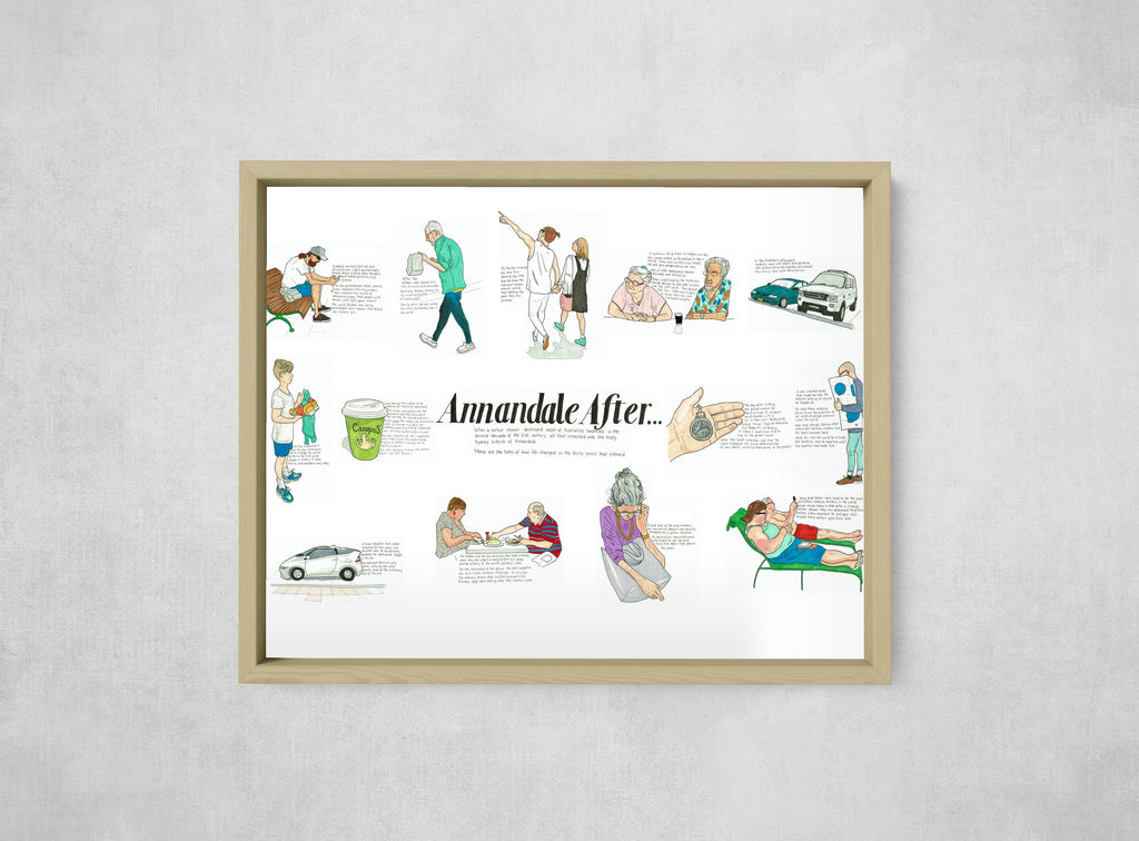 Annandale After..., Full Print style, large format
