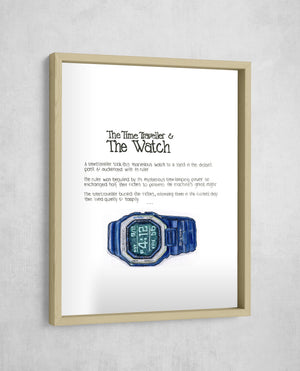 Casio Watch, Gallery Border style, large format