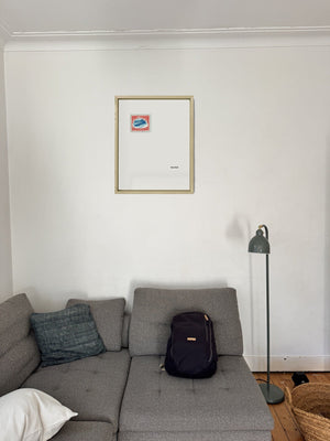 Celebrate Your Mistakes in a real frame, on the wall — Stamp Only