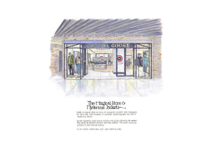 The Magical Store & Mysterious Jackets artwork on its own, unframed