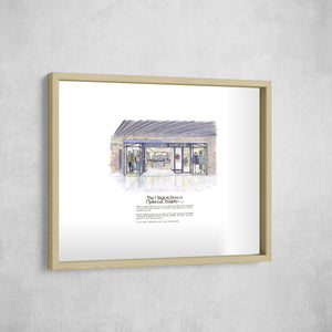 The Magical Store & Mysterious Jackets, Gallery Border style, large format