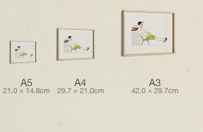 The Maker's Refill, three sizes, true relative scale
