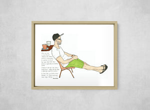 The Maker's Refill, Full Print style, large format