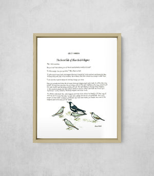 The Secret Tale of Miner Birds & Magpies, Full Print style, large format