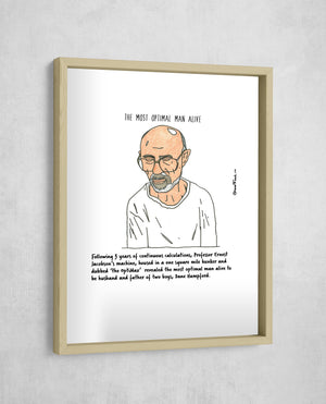 The Most Optimal Man Alive, Gallery Border style, large format