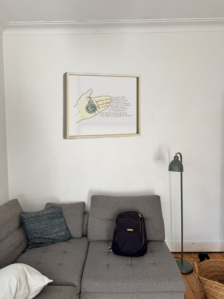 Pocket Watch as a large statement piece
