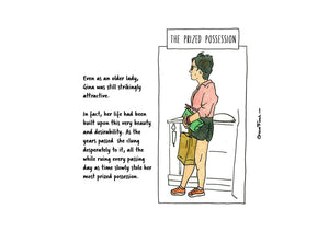 The Prized Possession artwork on its own, unframed