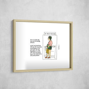The Prized Possession, Gallery Border style, large format