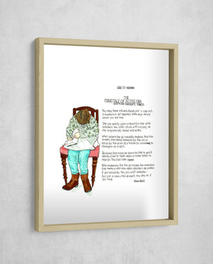 The (True) Tale of a Little Girl and Your Favourite Things, Gallery Border style, large format
