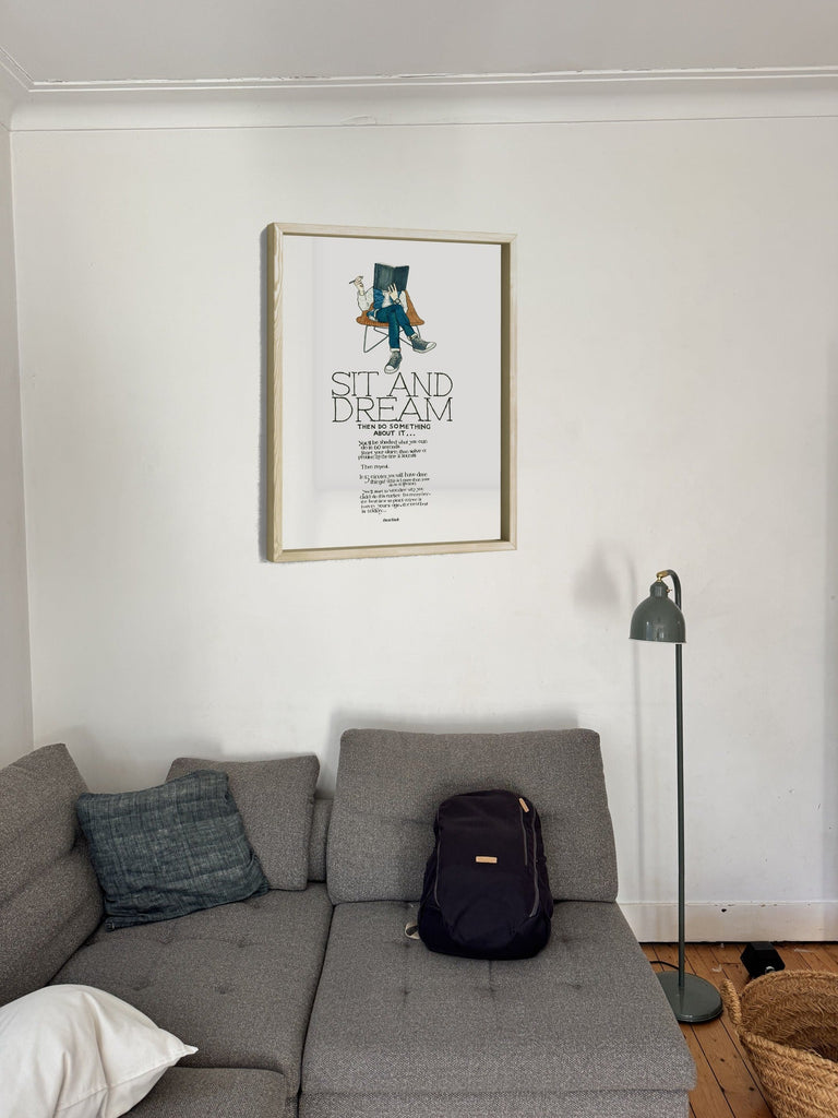 Sit and Dream as a large statement piece