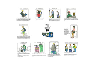 The Tales from the 470 artwork on its own, unframed