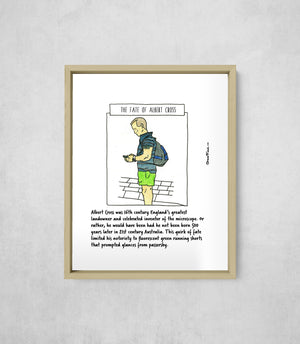 The Fate of Albert Cross, Full Print style, large format