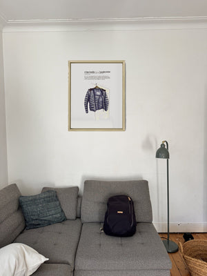 The Time Traveller & The Shackleton Jacket as a large statement piece