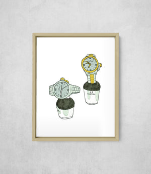The Watches and the Great Apocalypse, Wide Border style, large format — No Tale