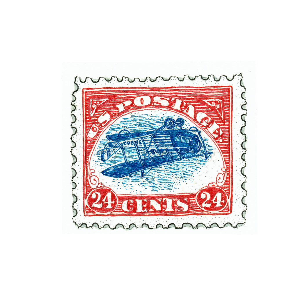 Your Own 'Inverted Jenny' Stamp