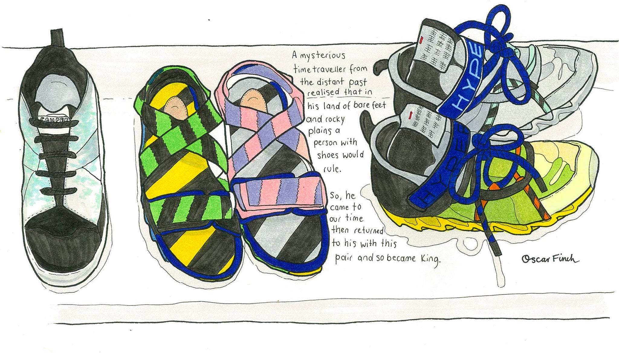 The Time Traveller s Shoes